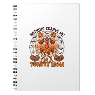 Cuaderno Nada Me Asusta Pavo Mamá Halloween Enfermera Fanta