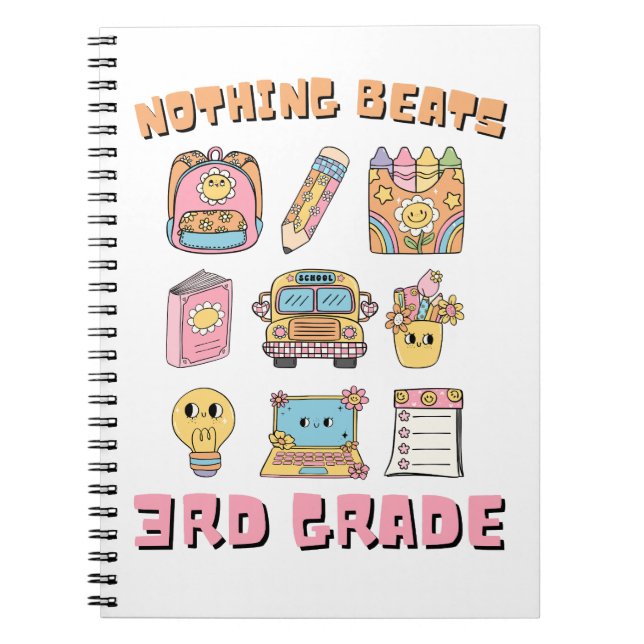 Cuaderno Nada supera el tercer grado (Frente)
