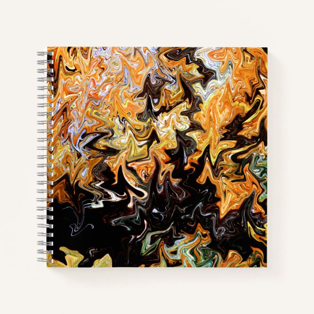 Cuaderno Nadando en otoño...... (Anverso)