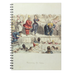Cuaderno Nadando para las señoras, 1844 (litho)