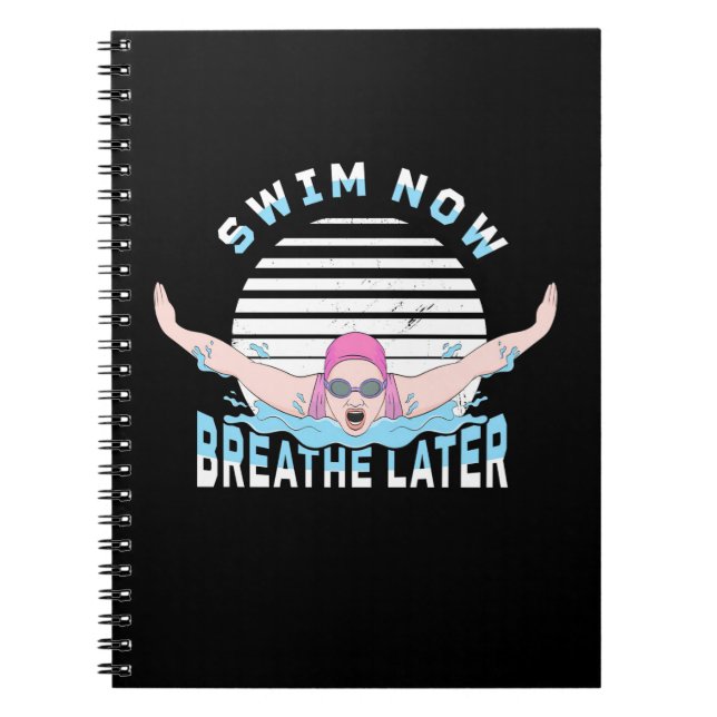 Cuaderno Nadar ahora respira más tarde (Frente)