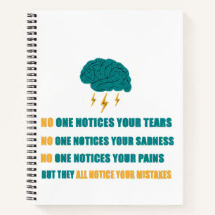 Cuaderno Nadie nota tu tristeza
