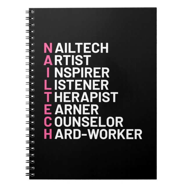 Cuaderno Nail Artist Inspirer (Frente)