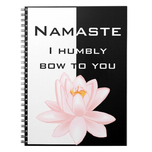 Cuaderno Namaste con símbolo de OM (Frente)