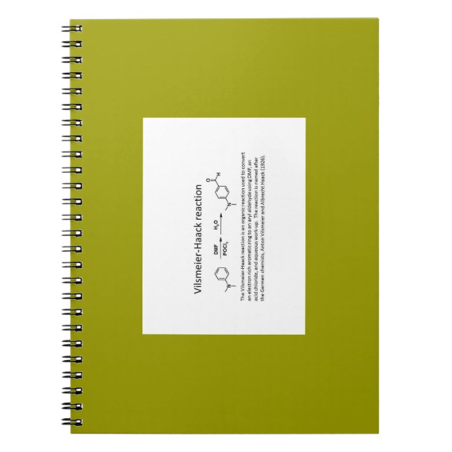 Cuaderno Name reaction Note (Frente)