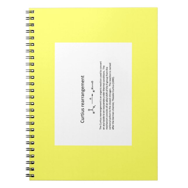 Cuaderno Name reaction Note (Frente)