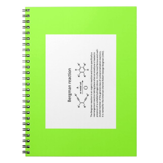Cuaderno Name reaction Note (Frente)