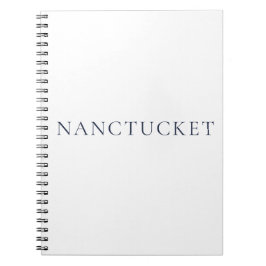 Cuaderno Nantucket Notebook | Revista Costera Elegante