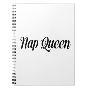 Cuaderno Nap Queen Typography