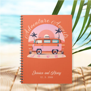 Cuaderno Naranja Adventure Awath Vintage Campervan Travel
