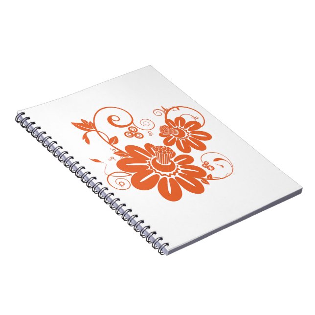 Cuaderno Naranja Blossom (Lado Derecho)