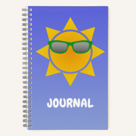 Cuaderno Naranja de Guay Sun con Green Shades Journal