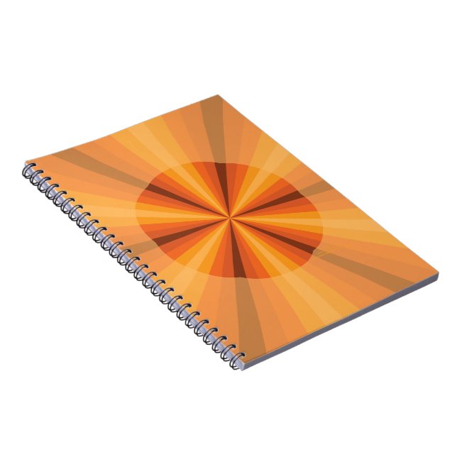 Cuaderno Naranja de Ilusión Óptica (Lado Derecho)