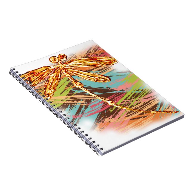 Cuaderno Naranja de la libélula (Lado Derecho)