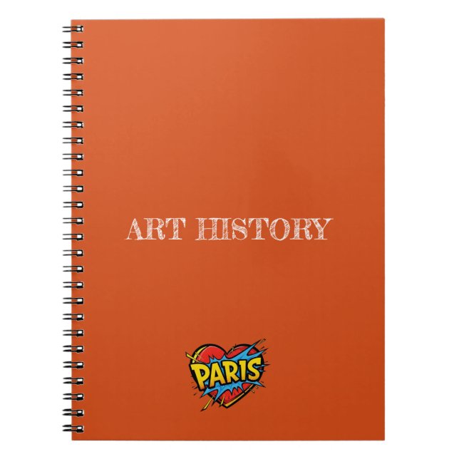 Cuaderno Naranja de París (Frente)