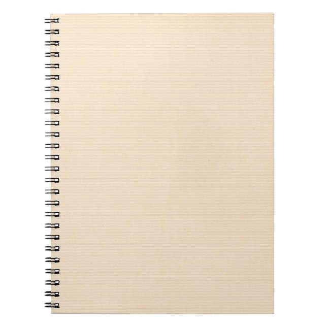 Cuaderno naranja DE PLACA DE LUZ SÓLIDA DE durazno sólido F (Frente)