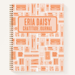 Cuaderno Naranja de Planner Stationery Peach