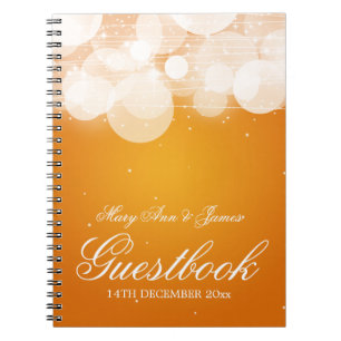 Cuaderno Naranja del resplandor y de la chispa del