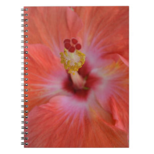 Cuaderno Naranja Hibiscus Notebook
