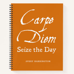 Cuaderno Naranja Inspirador de la Sociedad de Poetas Muerto