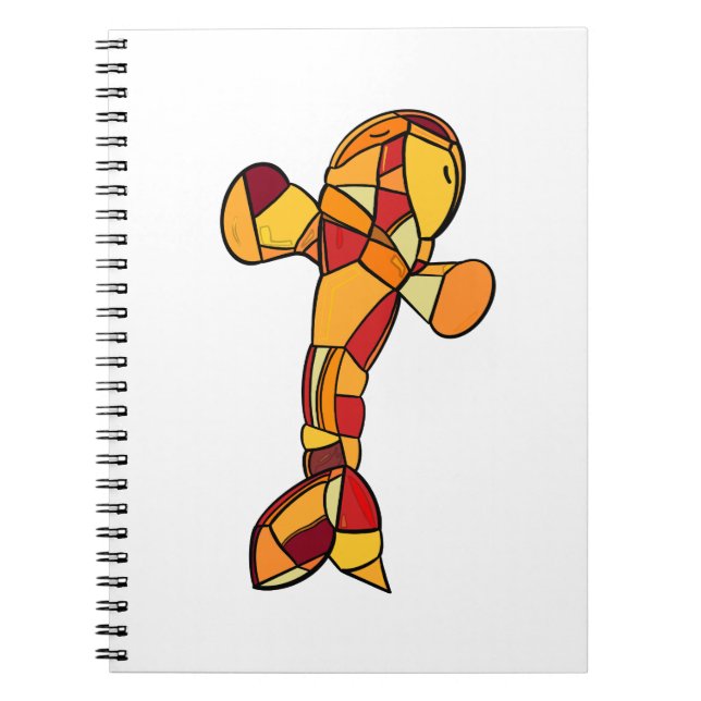 CUADERNO NARANJA KOI (Frente)