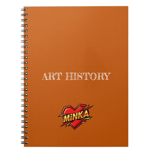 Cuaderno Naranja Minka (Frente)