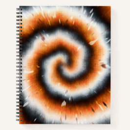 Cuaderno Naranja, negro y blanco tye