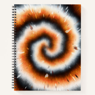 Cuaderno Naranja, negro y blanco tye