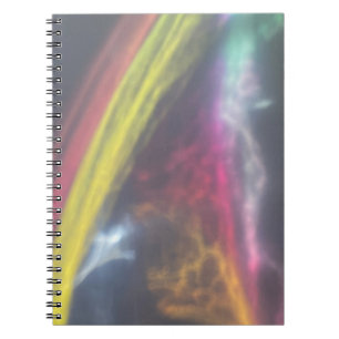Cuaderno naranja neón amarillo rosa Luminosas Luminosas
