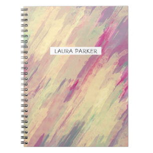 Cuaderno Naranja Rosa A La Banda Mínimo Profesional Girly