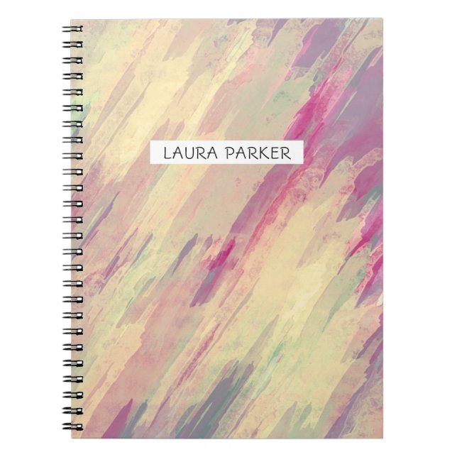 Cuaderno Naranja Rosa A La Banda Mínimo Profesional Girly (Frente)