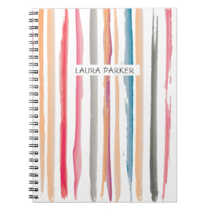 Cuaderno Naranja Rosa A La Banda Mínimo Profesional Girly