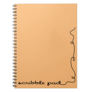 Cuaderno Naranja Scribble Pad