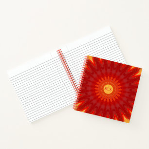Cuaderno Naranja Starburst
