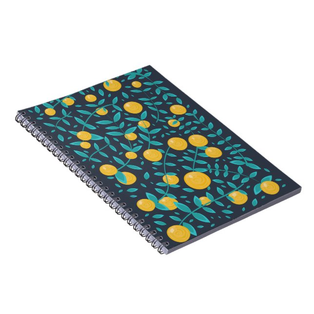 Cuaderno Naranja vintage (Lado Derecho)