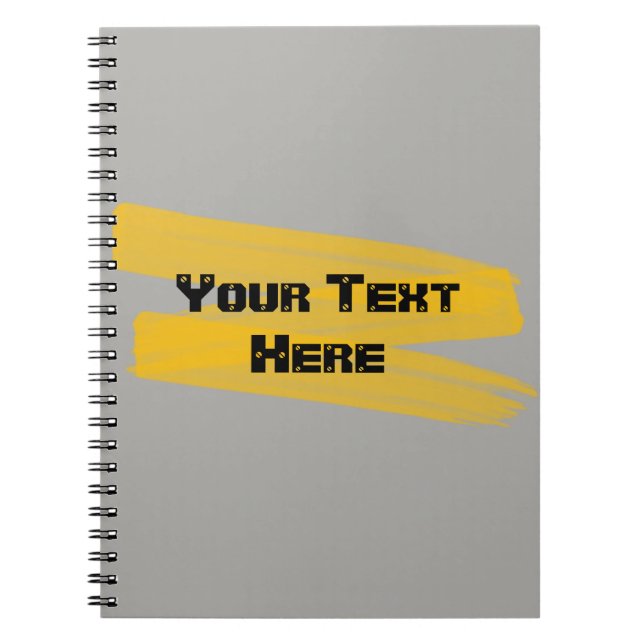 Cuaderno Naranja Watercolor Stroke (Frente)