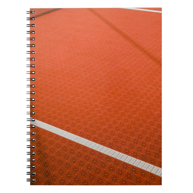Cuaderno Naranja y textil blanco (Frente)