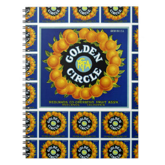 Cuaderno Naranjas de Círculo Dorado multiimpresión