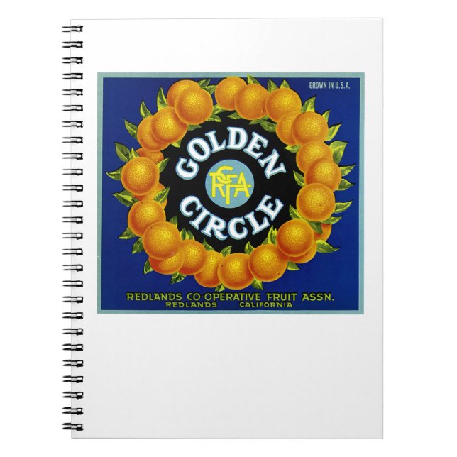 Cuaderno Naranjas del Círculo Dorado (Frente)