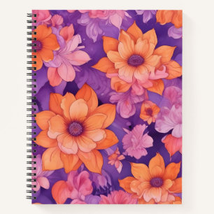 Cuaderno Naranjas en Violeta