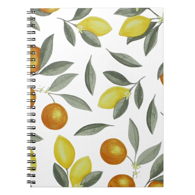 Cuaderno Naranjas y lemones (Frente)