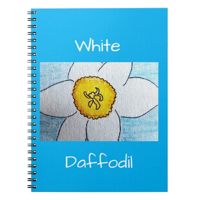 Cuaderno Narciso blanco (Frente)