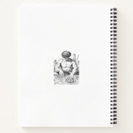 Cuaderno Narcissus Myth Minimalist Line Art Notebook