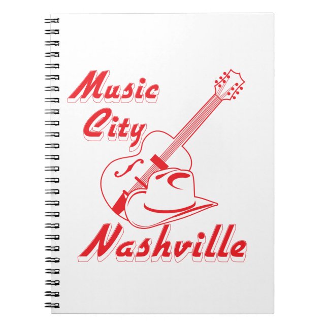 Cuaderno Nashville. Ciudad de la música (Frente)