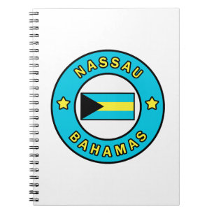 Cuaderno Nassau Bahamas