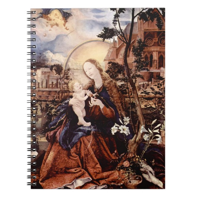 CUADERNO NATIVIDAD CON LILLAS BLANCAS - MAGIA DE NAVIDADES (Frente)