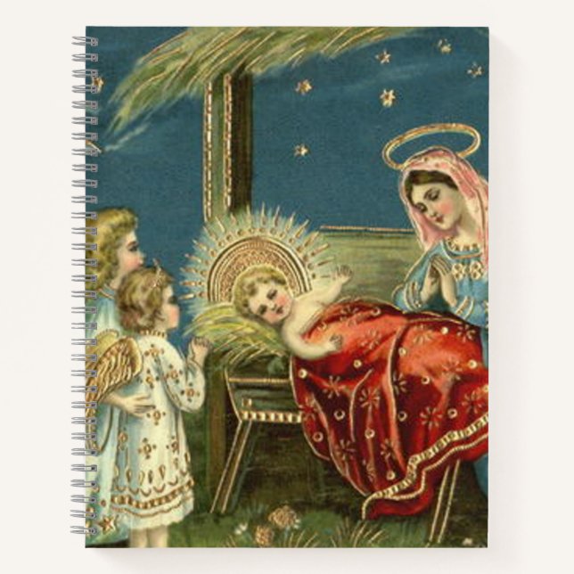 Cuaderno Nativity Scene Bethlehem (Anverso)