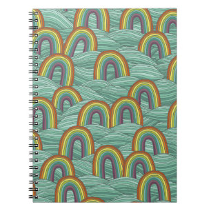 Cuaderno Naturaleza arcoiris: composición de cosecha manual