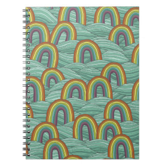 Cuaderno Naturaleza arcoiris: composición de cosecha manual