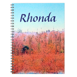 Cuaderno Naturaleza colorida